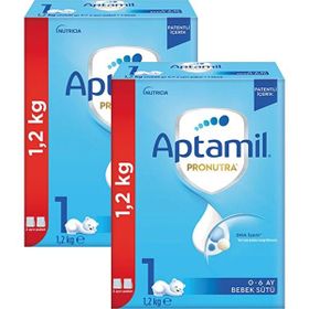 Aptamil 1 Pronutra 2x1200 gr 0-6 Ay Bebek Sütü