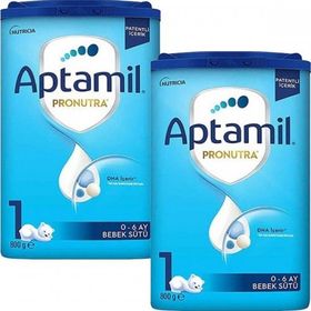 Aptamil 1 Pronutra 800 gr 2 Adet 0-6 Ay Akıllı Kutu Bebek Sütü