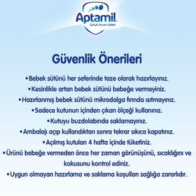 Aptamil 2 6x350 gr Bebek Sütü