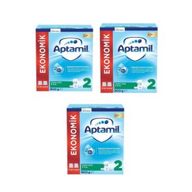 Aptamil 2 Numara 900x3 gr Bebek Maması