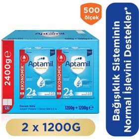 Aptamil 2 Prebiyotikli 2x1200 gr Devam Sütü