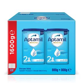 Aptamil 2 Prebiyotikli 2x800 gr Devam Sütü