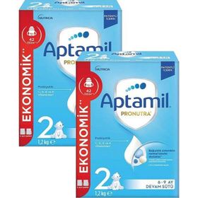 Aptamil 2 Pronutra 2x1200 gr Devam Sütü