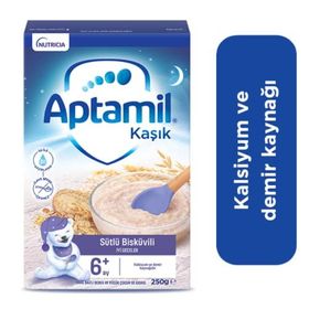 Aptamil 250 gr Sütlü Bisküvili Gece Kaşık Maması