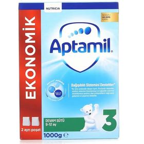 Aptamil 3 1000 gr 9-12 Ay Bebek Devam Sütü