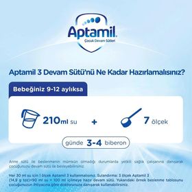 Aptamil 3 4x800 gr Devam Sütü