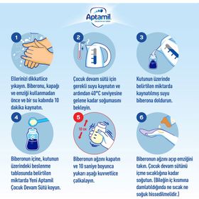 Aptamil 3 800 gr Akıllı Kutu Devam Sütü Bebek Maması