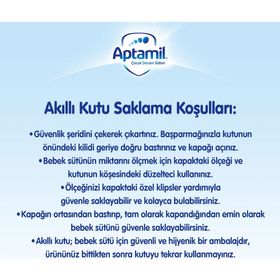 Aptamil 3 800 gr Akıllı Kutu Devam Sütü Bebek Maması