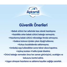 Aptamil 3 800 gr Akıllı Kutu Devam Sütü Bebek Maması