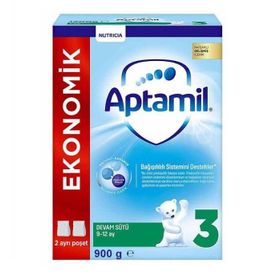 Aptamil 3 Numara 9-12 Ay 900 gr Bebek Devam Sütü