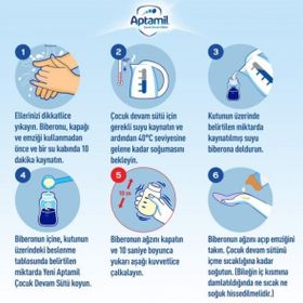 Aptamil 3 Numara 9-12 Ay 900 gr Bebek Devam Sütü