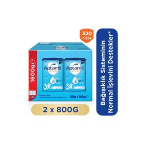 Aptamil 3 Prebiyotikli 2x800 gr Devam Sütü