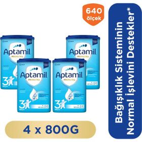 Aptamil 3 Prebiyotikli 4x800 gr Devam Sütü
