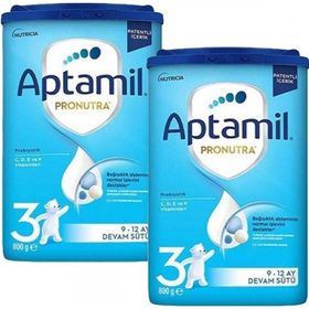 Aptamil 3 Pronutra 2x800 gr 9-12 Ay Akıllı Kutu Devam Sütü