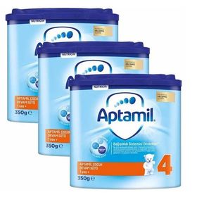 Aptamil 3x350 gr 4 Numara Devam Sütü