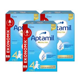 Aptamil 4 3x1200 gr 1 Yaş ve Üzeri Devam Sütü