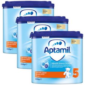 Aptamil 5 Akıllı Kutu Devam Sütü 3'lü Paket 350 gr.