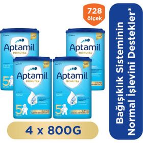 Aptamil 5 Prebiyotikli 4x800 gr Çocuk Devam Sütü