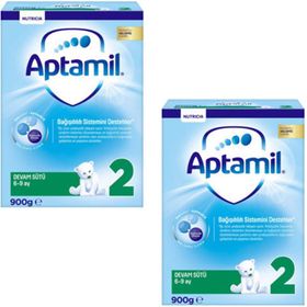 Aptamil No: 2 2x900 gr Bebek Devam Sütü