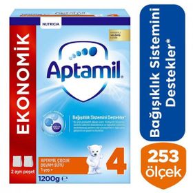 Aptamil No:4 4x1200 gr Devam Sütü