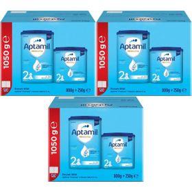 Aptamil Nutricia Pronutra No 2 800+250 gr 3'lü 6-9 Ay Devam Sütü
