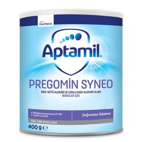 Aptamil Pregomin Syneo 400 gr İnek Sütü ve Çoklu Gıda Alerjisi Olan Bebekler İçin Doğumdan İtibaren Bebek Sütü