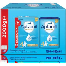 Aptamil Pronutra 4 1200+800 gr Devam Sütü
