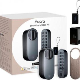 Aqara U200 Akıllı Kapı Kilidi Siyah