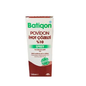 Aqua 100 ml Batikon Sprey Antiseptik Solüsyon
