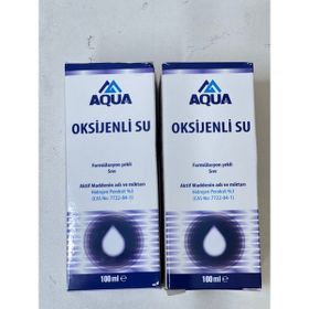 Aqua 2x100 ml Oksijenli Su
