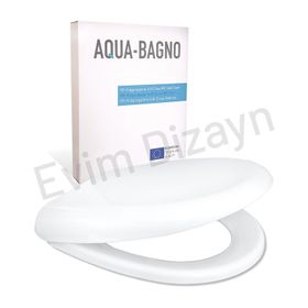 Aqua Bagno Crown Yavaş Kapanan Klozet Kapağı
