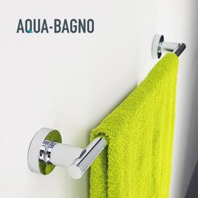Aqua Bagno Zero 50 cm Parlak Krom Uzun Havluluk