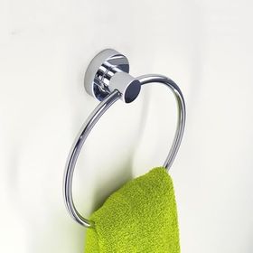Aqua Bagno Zero Parlak Krom Yuvarlak Havluluk