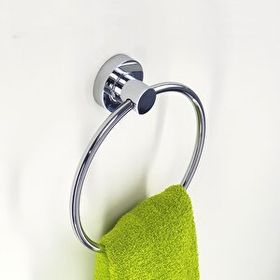 Aqua Bagno Zero Parlak Krom Yuvarlak Havluluk