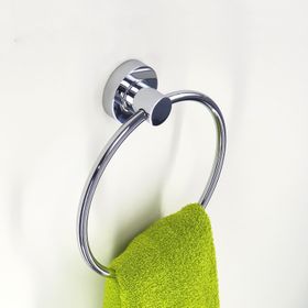 Aqua Bagno Zero Parlak Krom Yuvarlak Havluluk