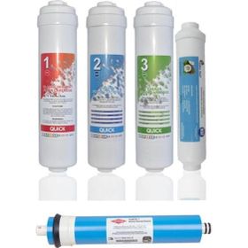 Aqua Bella 50 GPD Filmtec Membranlı Reverse Osmosis Kapalı Kasa Inline Su Arıtma Cihazı Filtresi