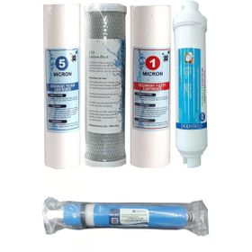 Aqua Bella 80 GPD Membranlı Reverse Osmosis Açık Su Arıtma Cihazı 5'li Filtre Set