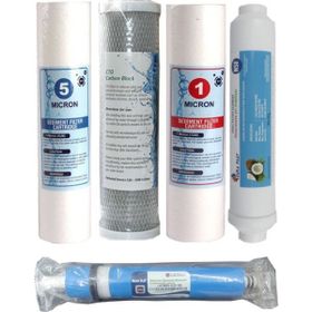 Aqua Bella 80 GPD Membranlı Reverse Osmosis Açık Su Arıtma Cihazı 5'li Filtre Set