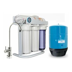 Aqua Bella Günde 1100 lt Arıtma Kapasiteli 40 lt Tank Hediye 300 Gpd Direk Akışlı Su Arıtma Cihazı