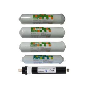 Aqua Bella Purefer 5'li Dupont Taptech 130 GPD USA Filtre Seti