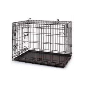 Aqua Boutique Siyah 60x40x48 cm Metal Kedi ve Köpek Kafesi