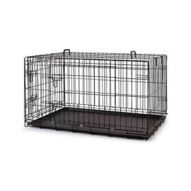 Aqua Boutique Siyah 91x61x66 cm Metal Kedi ve Köpek Kafesi