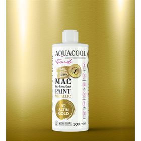 Aqua Cool 902 Altın 500 ml Metalik Trend Mac Hobi Boyası