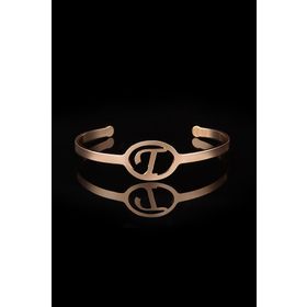 Aqua Di Polo 1987 APJA01503 T Harfli Rose Gold Çelik Kadın Kelepçe Bileklik