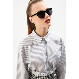 Aqua Di Polo 1987 APSN001401 Cat Eye Siyah Kadın Güneş Gözlüğü
