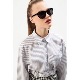 Aqua Di Polo 1987 APSN001401 Cat Eye Siyah Kadın Güneş Gözlüğü