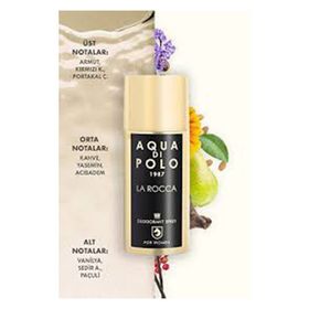Aqua Di Polo 1987 La Rocca 150 ml Kadın Sprey Deodorant