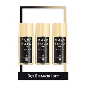 Aqua Di Polo 1987 La Rocca 3x150 ml Kadın Sprey Deodorant