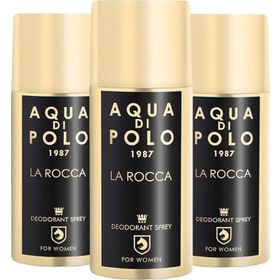 Aqua Di Polo 1987 La Rocca 3x150 ml Kadın Sprey Deodorant