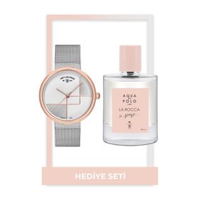 Aqua Di Polo 1987 La Rocca Sense EDP 50 ml Kadın Parfüm ve Aqua di Polo 1987 Kadın Kol Saati